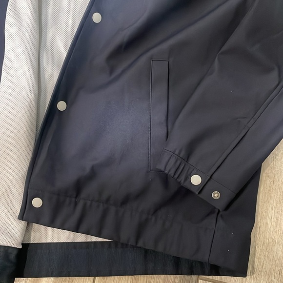 Roamers and Seekers Rain Jacket Dark Blue Medium - Picture 6 of 9